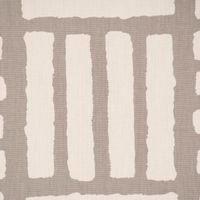 Clarke & Clarke Baumwollstoff Malva taupe braun