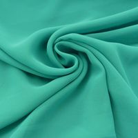 Chiffon Meterware smaragd grün