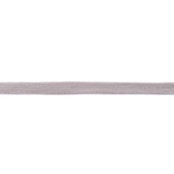 Kordel Hoodieband Kapuzenband Baumwolle hellgrau Breite: 15mm