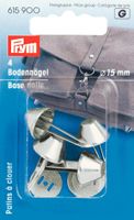 Bodennägel für Taschen 15 mm silberfarbig