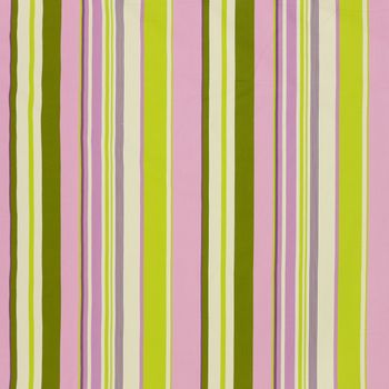 Baumwollstoff Dekostoff Streifen lila grün weiß