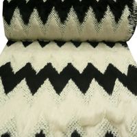 40644-Strickstoff-Fellstoff-Zacken-schwarz-creme-1-.jpg Strickstoff Fellstoff Zacken schwarz creme 1.45m Breite