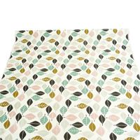 40700-Dekostoff-Blaetter-weiss-petrol-rosa-137cm_2.jpg Dekostoff Blätter weiß petrol rosa 137cm