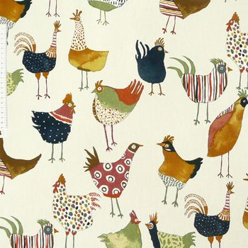 Emvency Duschvorhang Mit Huhn-Motiv – 182,9x182,9 Cm, Wasserdicht, Aus Polyester, Inkl. Haken, Witzig Fürs Badezimmer