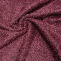 Strickstoff Bounclette beere schwarz