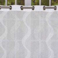 40876-Fertigvorhang-oesenschal-mit-Metalloesen-Ge_7.jpg Fertigvorhang Ösenschal mit Metallösen Geschwungen wollweiß 145x245cm