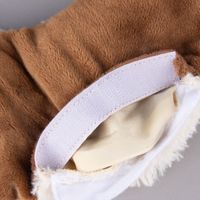 Warmies Neck Warmer Sherpa weiß braun Hirse-Lavendelfüllung