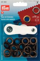 41650-Prym-oesen-mit-Scheiben-messing---11mm-15-Stu.jpg Prym Ösen mit Scheiben messing Ø11mm 15 Stück
