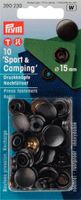 Prym Druckknöpfe Sport & Camping Nachfüllset Ø15mm 10 Stück