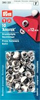 Prym Druckknöpfe Anorak Nachfüllpack Ø12mm 10 Stück