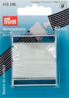 Prym Gürtelschnalle silberfarbig Metall 40mm