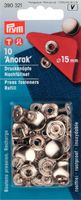 Prym Druckknöpfe Anorak Nachfüllpack Ø15mm 10 Stück