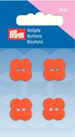 41719-Prym-Kinder-Knopf-Knoepfe-Blume-Perlmutt-15mm.jpg Prym Kinder Knopf Knöpfe Blume Perlmutt 15mm 4 Stück rot