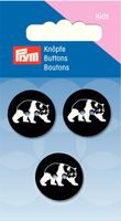 41776-Prym-Kinder-Knopf-Knoepfe-Panda-schwarz-weiss.jpg Prym Kinder Knopf Knöpfe Panda schwarz weiß 20mm 3 Stück