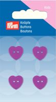 41796-Prym-Kinder-Knopf-Knoepfe-Herz-pink-13mm-4-St.jpg Prym Kinder Knopf Knöpfe Herz pink 13mm 4 Stück