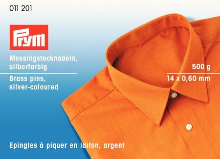 Prym Messingstecknadeln 500g silberfarbig 14mm