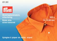 Prym Messingstecknadeln 500g silberfarbig 14mm