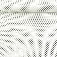 42124-Baumwollstoff-Punkte-mini----1mm-weiss-schwar.jpg Baumwollstoff Punkte mini Ø 1mm weiß schwarz