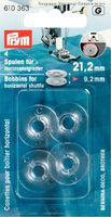42309-Prym-5-Naehmaschinen-Spulen-ST-fuer-Umlaufg_1.jpg Prym 4 Nähmaschinen Spulen für Horizontalgreifer 21.2mm
