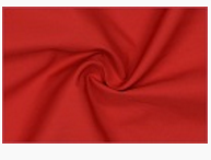 Baumwoll Popeline Bekleidungsstoff rot 1.4 m Breite