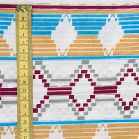Afrikanischer Baumwollstoff Wax Block Prints Sanhe beidseitig bedruckt