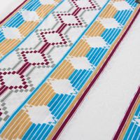 42658-Afrikanischer-Baumwollstoff-Wax-Block-Prints-.jpg Afrikanischer Baumwollstoff Wax Block Prints Sanhe beidseitig bedruckt