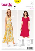 42945-Burda-Schnittmuster-9496-Damen-Kleid-Groesse-.jpg Burda Schnittmuster 6496 Damen Kleid Größe 34-46