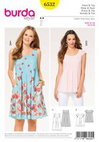 42978-Burda-Schnittmuster-6532-Damen-Kleid-Groesse-34-46-6532.jpg Burda Schnittmuster 6532 Damen Kleid Größe 34-46