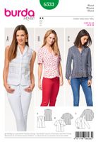 42979-Burda-Schnittmuster-6533-Damen-Bluse-Groesse-34-46-6533.jpg Burda Schnittmuster 6533 Damen Bluse Größe 34-46