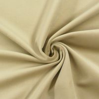 Möbelstoff Polsterstoff Bezugstoff Samtstoff Samt beige 1.40m breit