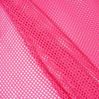 Gitterstoff elastisch pink 1.5m Breite