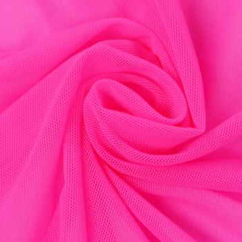 Tüll elastisch weich pink