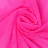 Tüll elastisch weich pink
