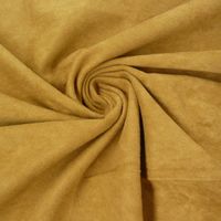 Bekleidungsstoff Velourstoff uni camel hellbraun 1.5m Breite