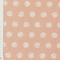 43426-Dekostoff-gemalte-Kreise-pastell-rosa-weiss_1.jpg Dekostoff Canvas Ottoman gemalte Kreise pastell rosa weiß