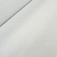 43621-Tischdeckenstoff-Tischwaesche-Spirale-weiss-3.jpg Tischdeckenstoff Tischwäsche Damast Spirale weiß 3.3m Breite