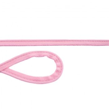 Jersey Paspelband rosa Meterware Breite: 1cm