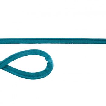 Jersey Paspelband petrol Meterware Breite: 1cm