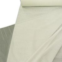 Stores Dreher Längsstreifen creme mit Bleiband 260cm hoch