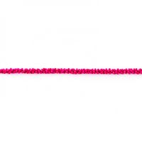 Perlenband Zierband mit Perlen fuchsia 0.5cm Breite