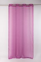 43793-Fertiggardine-oesengardine-einfarbig-Voile-_3.jpg Fertiggardine Ösengardine einfarbig Voile Struktur beere 135x260cm