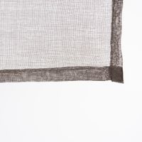 43802-Fertiggardine-oesengardine-einfarbig-Voile-_4.jpg Fertiggardine Ösengardine einfarbig Voile Struktur braun 135x260cm