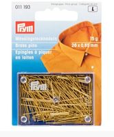 Prym Stecknadeln MS 103 messing 0.65 x 26 mm