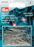 Prym Stecknadeln ST 6 SF silberfarbig 0.50 x 30 mm