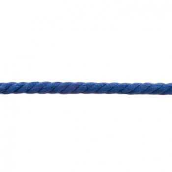 Kordel Baumwolle extra breit royal blau Breite: 1,5cm