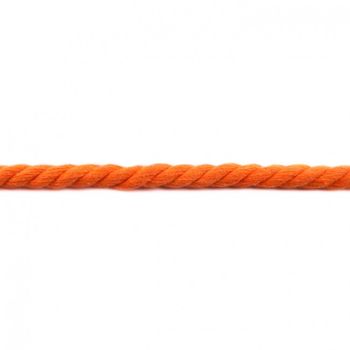 Kordel Baumwolle extra breit orange Breite: 1,5cm