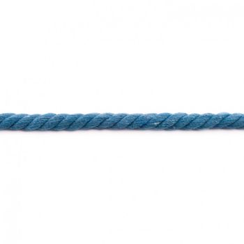 Kordel Baumwolle extra breit dunkelblau Breite: 1,5cm