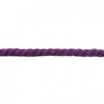Kordel Baumwolle extra breit lila Breite: 1,5cm