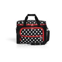 44582-Prym-Naehmaschinen-Tasche-Dots-schwarz-weiss-.jpg Prym Nähmaschinen Tasche Dots schwarz weiß 44x20x35cm