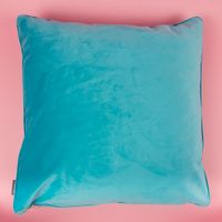 44667-Schoener-Leben-Samtkissen-mit-Kederumrandung-.jpg SCHÖNER LEBEN. Samtkissen türkis 70x70cm